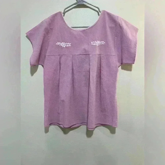 NWOT BUDDY LOVE ANNISTON EMBROIDERED TOP - VIOLET S - Picture 10 of 12